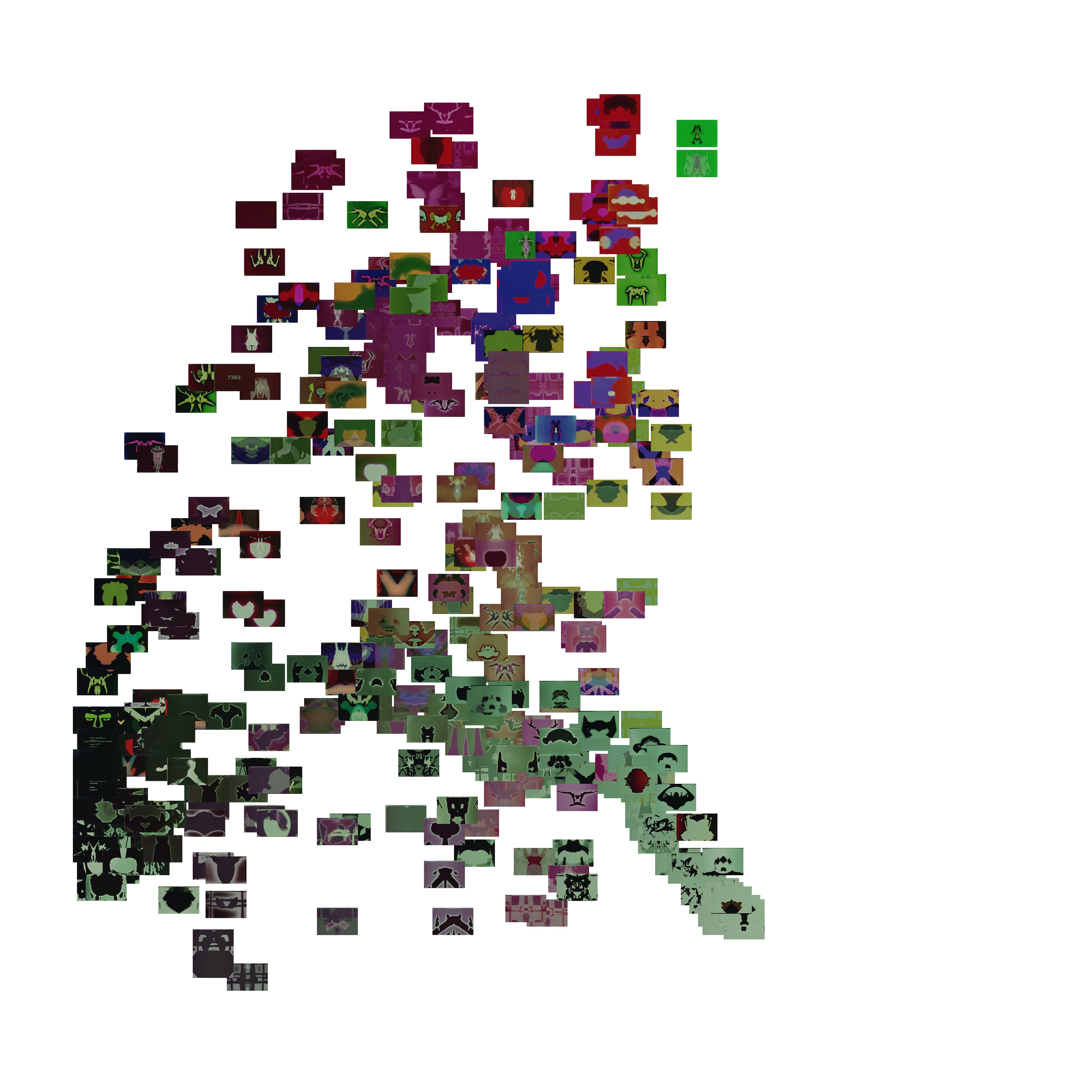 ImagePlot of Pat O'Neill's (1967).