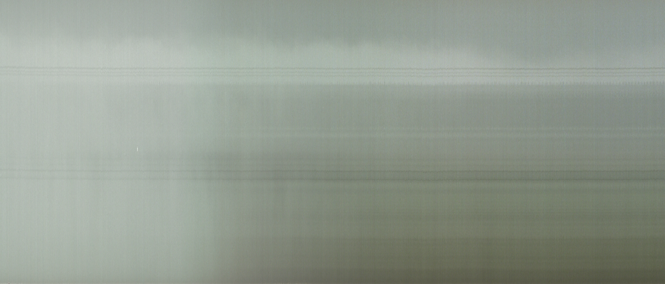 Film barcode of Larry Gottheim's Fog Line (1970).